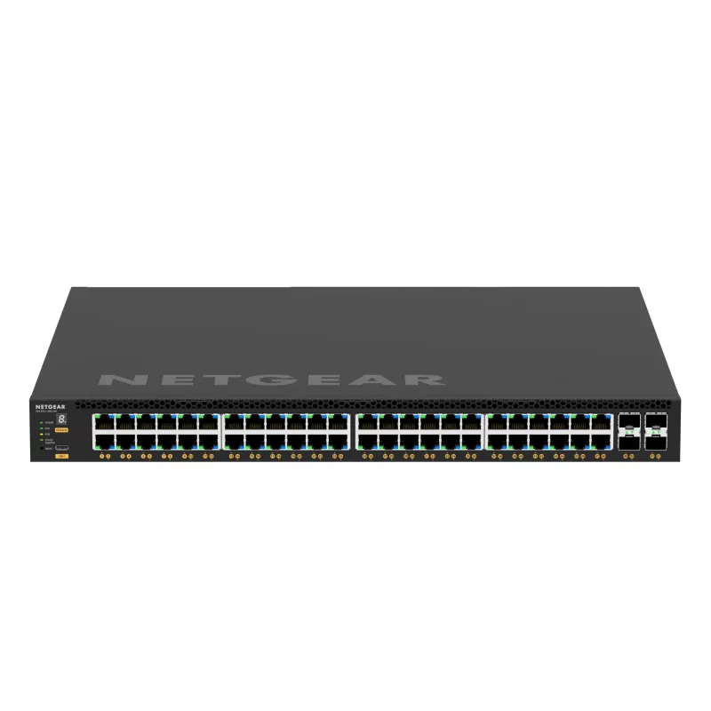 NETGEAR M4350-48G4XF Managed L3 Gigabit Ethernet (10/100/1000) Power over Ethernet (PoE) 1U Schwarz