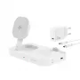 Wireless Charger 4smarts Qi2 Universal Weiß Schnellladegerät Indoor AC 12V