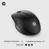 HP 430 Multi-Device Wireless Mouse, beidhändig, optisch, RF Wireless + Bluetooth, 1200 DPI, Schwarz