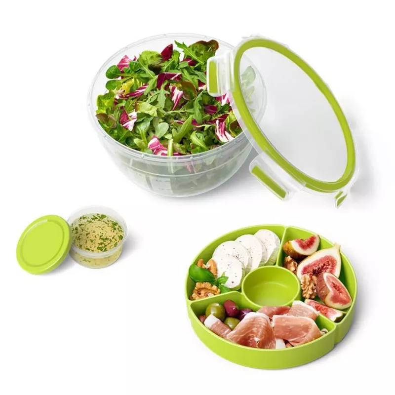 Box EMSA CLIP & GO Salatbox XL Rund 2,6 L