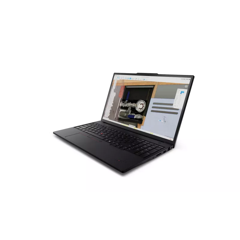 Lenovo ThinkPad P16v Gen 3 (Intel) Intel Core Ultra 7 255H Mobile Workstation 40,6 cm (16 Zoll) WUXGA 32 GB DDR5-SDRAM 512 GB SSD NVIDIA RTX PRO 500 Blackwell Wi-Fi 7 (802.11be) Windows 11 Pro Deutsch Schwarz