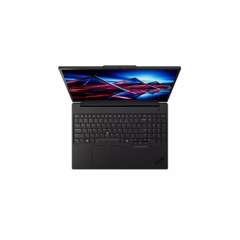 Lenovo ThinkPad P16v Gen 3 (Intel) Intel Core Ultra 7 255H Mobile Workstation 40,6 cm (16 Zoll) WUXGA 32 GB DDR5-SDRAM 512 GB SSD NVIDIA RTX PRO 500 Blackwell Wi-Fi 7 (802.11be) Windows 11 Pro Deutsch Schwarz