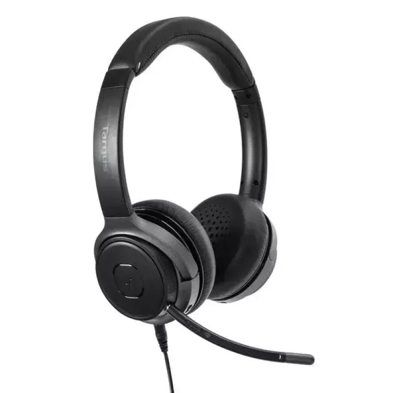 Targus AEH104GL Kopfhörer/Headset Kabelgebunden & Kabellos Kopfband Anrufe/Musik USB Typ-C Bluetooth Schwarz