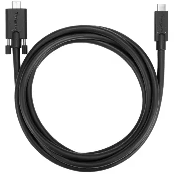 Targus ACC1122GLX USB-Kabel USB 3.2 Gen 1 (3.1 Gen 1) 1,8 m USB-C Schwarz