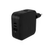 TARGUS Hyper Hyperjuice 70w USB-c Gan Travel Charger (3c+1a) - Schwarz