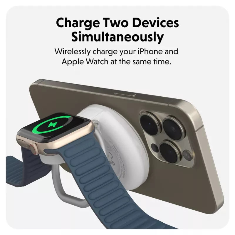 Targus HJ3310WHGL Ladegerät für Mobilgeräte Kopfhörer, Smartphone, Smartwatch Weiß USB Kabelloses Laden Schnellladen Innenbereich