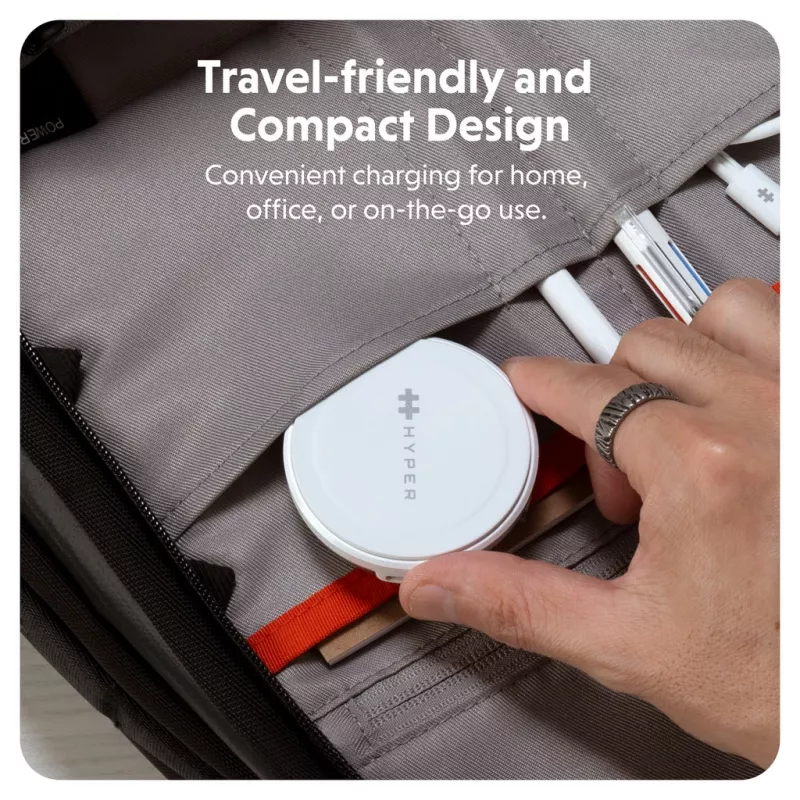 Targus HJ3310WHGL Ladegerät für Mobilgeräte Kopfhörer, Smartphone, Smartwatch Weiß USB Kabelloses Laden Schnellladen Innenbereich