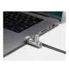 Kabelschloss Targus HS5910GL Silber 2m für Laptop Schlüsselschloss