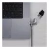 Kabelschloss Targus HS5910GL Silber 2m für Laptop Schlüsselschloss