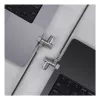 Kabelschloss Targus HS5910GL Silber 2m für Laptop Schlüsselschloss
