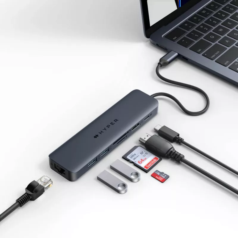 Targus HD4003GL Laptop-Dockingstation/Port-Replikator USB Type-C Blau