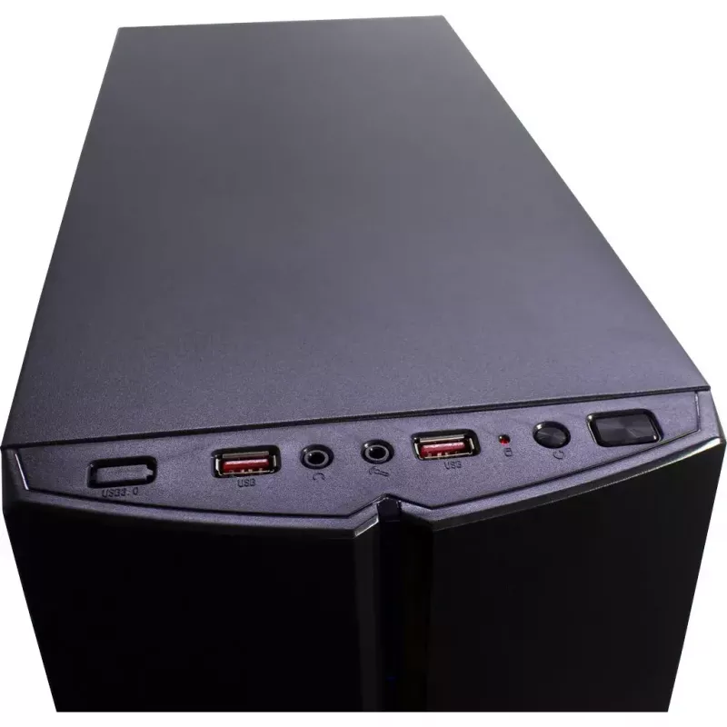 PC-Gehäuse Inter-Tech B-48 Midi Tower Schwarz