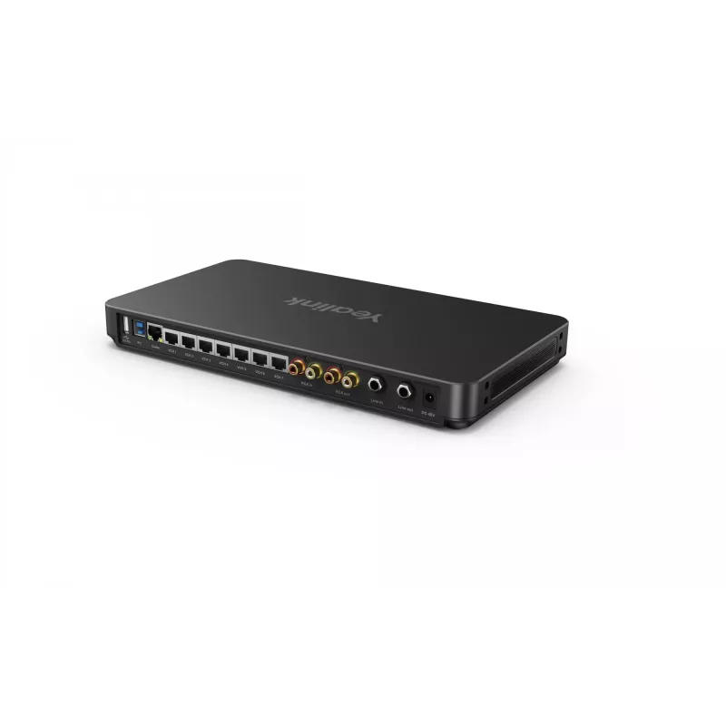 Yealink AVHub, Schwarz, Leistung, 6,3 mm / Cinch, 6,3 mm, 6,3 mm, 2,31 kg