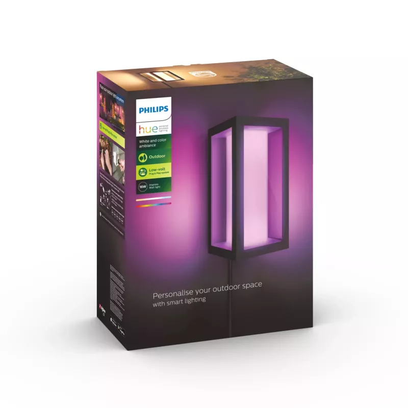 Philips Hue White and Colour Ambience Impress Outdoor Wandleuchte (Niedervolt)
