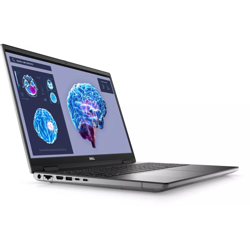 DELL Precision 7680 Intel® Core™ i7 i7-13850HX Mobile Workstation 40,6 cm (16 Zoll) Full HD+ 32 GB DDR5-SDRAM 1 TB SSD NVIDIA RTX 3500 Ada Wi-Fi 6E (802.11ax) Windows 11 Pro Grau