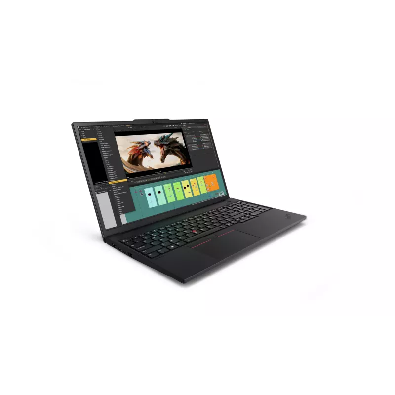 Lenovo ThinkPad P16v Gen 3 (Intel) Intel Core Ultra 7 255H Mobile Workstation 40,6 cm (16 Zoll) WUXGA 32 GB DDR5-SDRAM 1 TB SSD NVIDIA RTX PRO 1000 Blackwell Wi-Fi 7 (802.11be) Windows 11 Pro Deutsch Schwarz