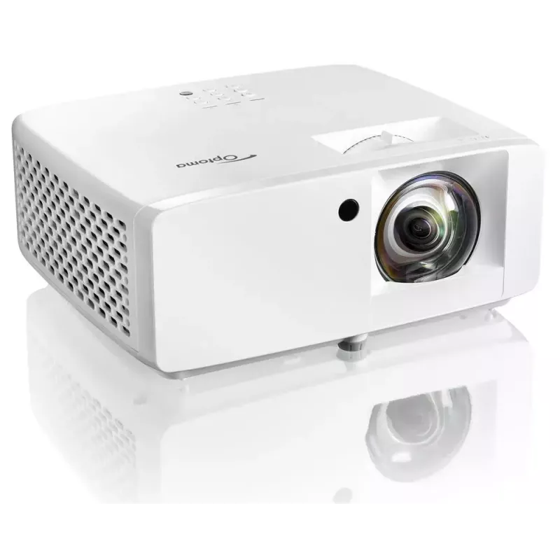 Kurzdistanzprojektor OPTOMA GT2000HDR — 3500 ANSI-Lumen, DLP, 1080p, 0,496:1 Wurfverhältnis, Laserlichtquelle