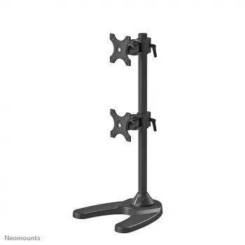 Neomounts FPMA-D700DDV Monitorständer 10-27 Zoll, freistehend/Tischdurchführung, 6 kg, 25,4 cm (10 Zoll), 68,6 cm (27 Zoll), 100 x 100 mm, Schwarz