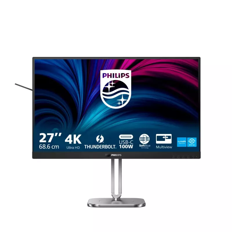 Philips 6000 series 27B2U6903/00 Computer Monitor 68,6 cm (27 Zoll) 3840 x 2160 Pixel 4K Ultra HD LED Anthrazit