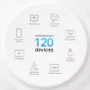 TP-Link AX1500 Whole Home Mesh Wi-Fi 6 System, 3er-Pack, Weiß, Intern, Mesh-System, Strom, Dualband (2,4 GHz / 5 GHz), Wi-Fi 6 (802.11ax)