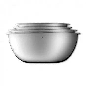 WMF 0645709990 Schüssel-Set Rund Edelstahl 4 Stück