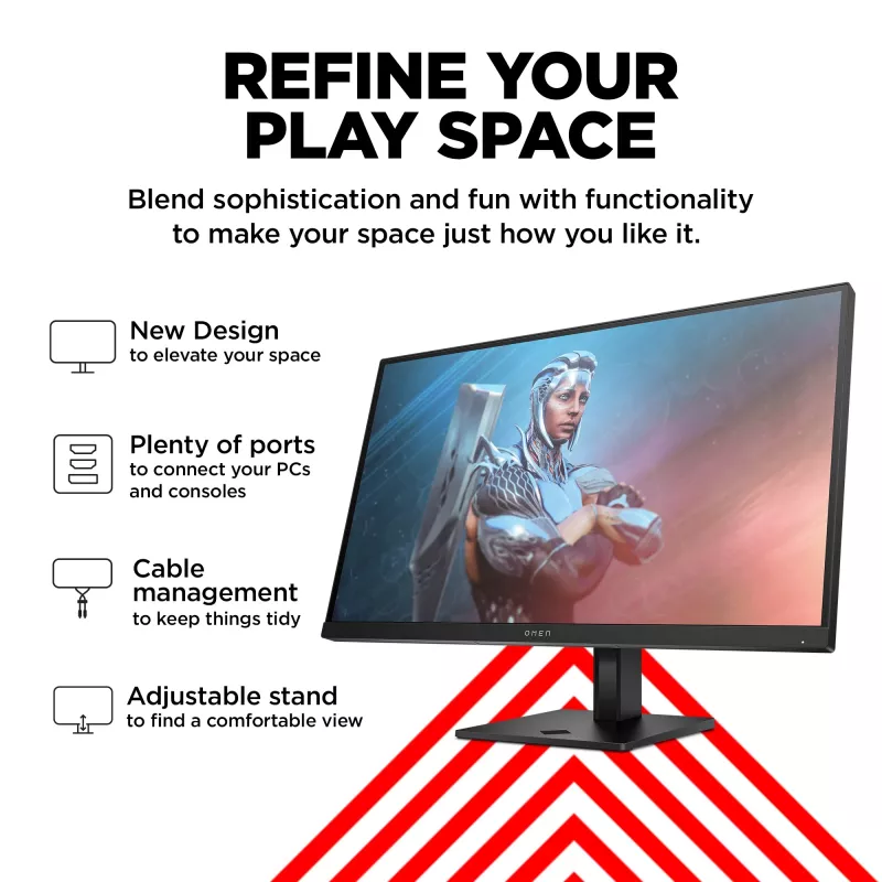 OMEN by HP 27 Zoll FHD 165Hz Gaming Monitor - OMEN 27