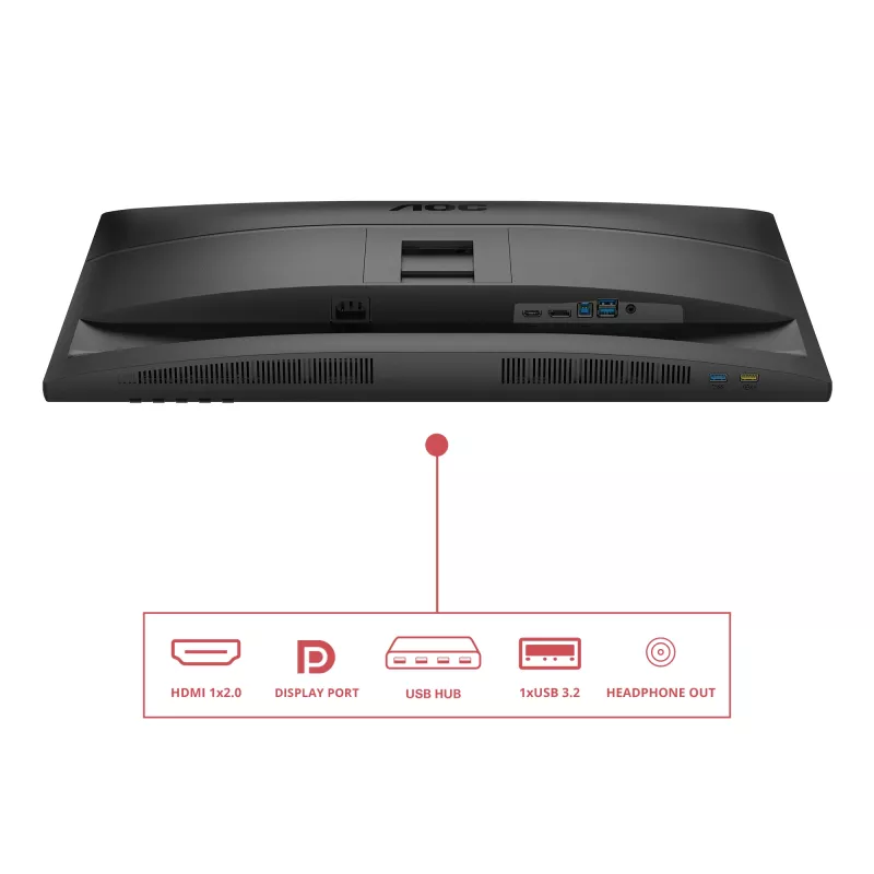 AOC E4 Q27E4U Computer-Monitor 68,6 cm (27 Zoll) 2560 x 1440 Quad HD LED Schwarz
