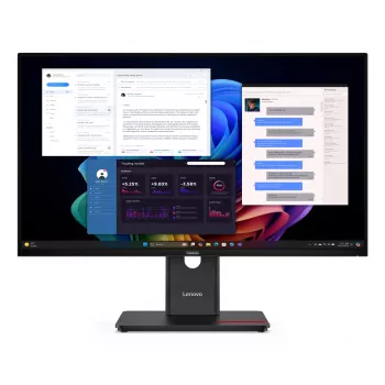 Lenovo ThinkVision T27UD-40 Monitor, 68,6 cm (27 Zoll), 3840 x 2160 Pixel, 4K Ultra HD, LCD, 6 ms, Schwarz