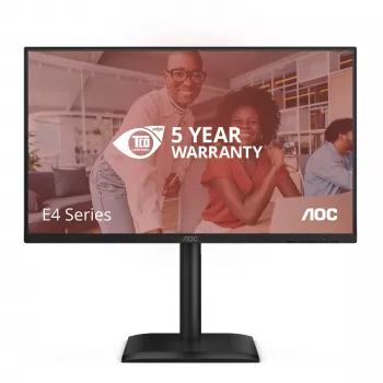 AOC E4 24E4CV Computer Monitor 60,5 cm (23,8 Zoll) 1920 x 1080 Pixel Full HD LED Schwarz