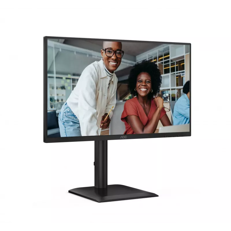 AOC E4 24E4CV Computer Monitor 60,5 cm (23,8 Zoll) 1920 x 1080 Pixel Full HD LED Schwarz