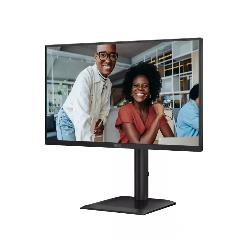 AOC E4 24E4CV Computer Monitor 60,5 cm (23,8 Zoll) 1920 x 1080 Pixel Full HD LED Schwarz