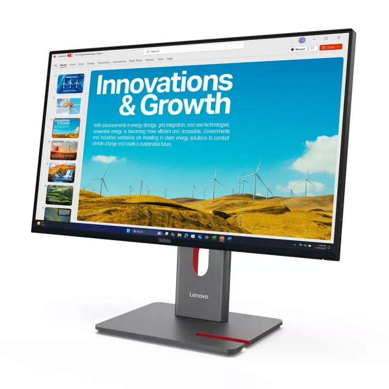 Monitor Lenovo ThinkVision P24QD-40 23,8 Zoll Quad HD LCD 2560 x 1440