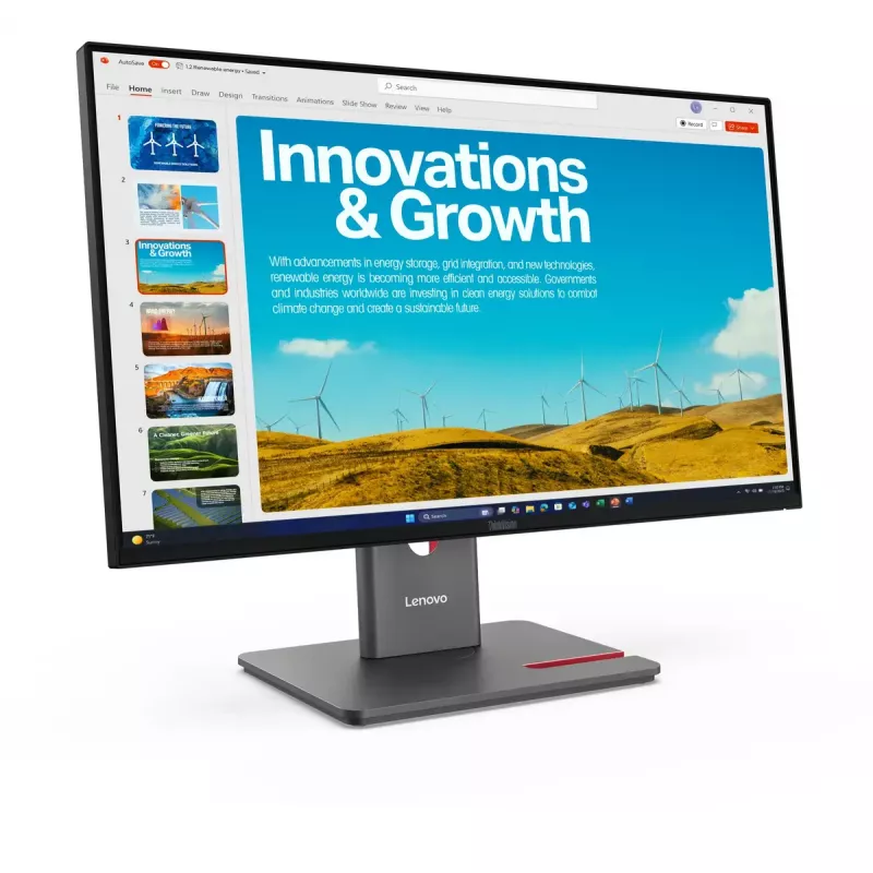 Monitor Lenovo ThinkVision P24QD-40 23,8 Zoll Quad HD LCD 2560 x 1440