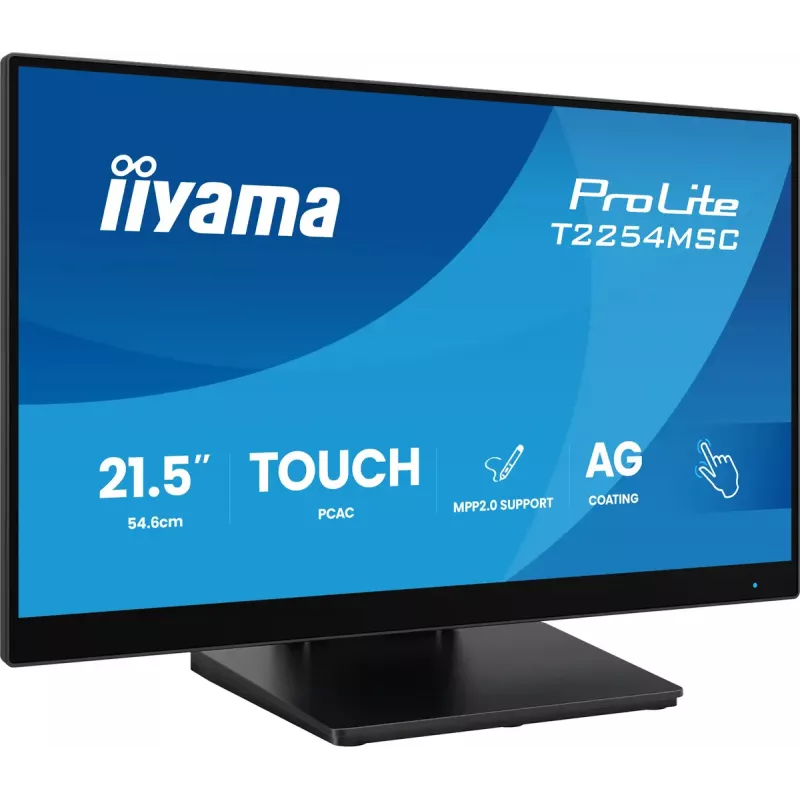 iiyama T2254MSC-B2AG Computermonitor 54,6 cm (21,5 Zoll) 1920 x 1080 Pixel Full HD LED Touchscreen Schwarz