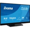iiyama T2254MSC-B2AG Computermonitor 54,6 cm (21,5 Zoll) 1920 x 1080 Pixel Full HD LED Touchscreen Schwarz