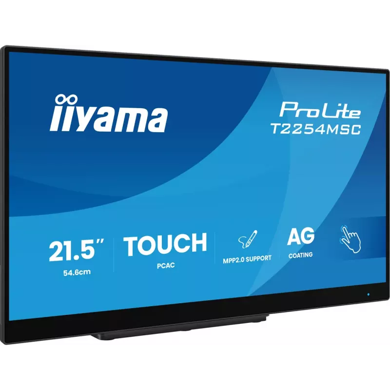 iiyama T2254MSC-B2AG Computermonitor 54,6 cm (21,5 Zoll) 1920 x 1080 Pixel Full HD LED Touchscreen Schwarz
