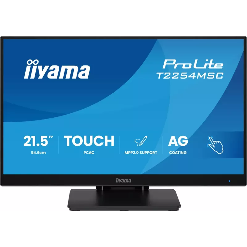 iiyama T2254MSC-B2AG Computermonitor 54,6 cm (21,5 Zoll) 1920 x 1080 Pixel Full HD LED Touchscreen Schwarz