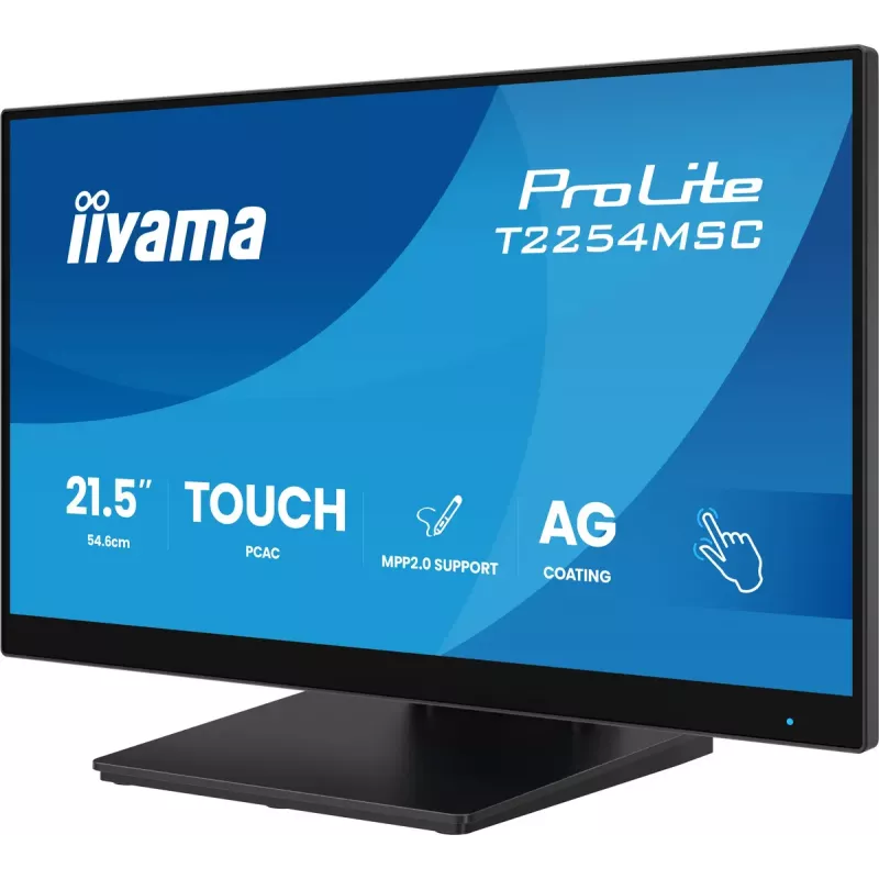 iiyama T2254MSC-B2AG Computermonitor 54,6 cm (21,5 Zoll) 1920 x 1080 Pixel Full HD LED Touchscreen Schwarz