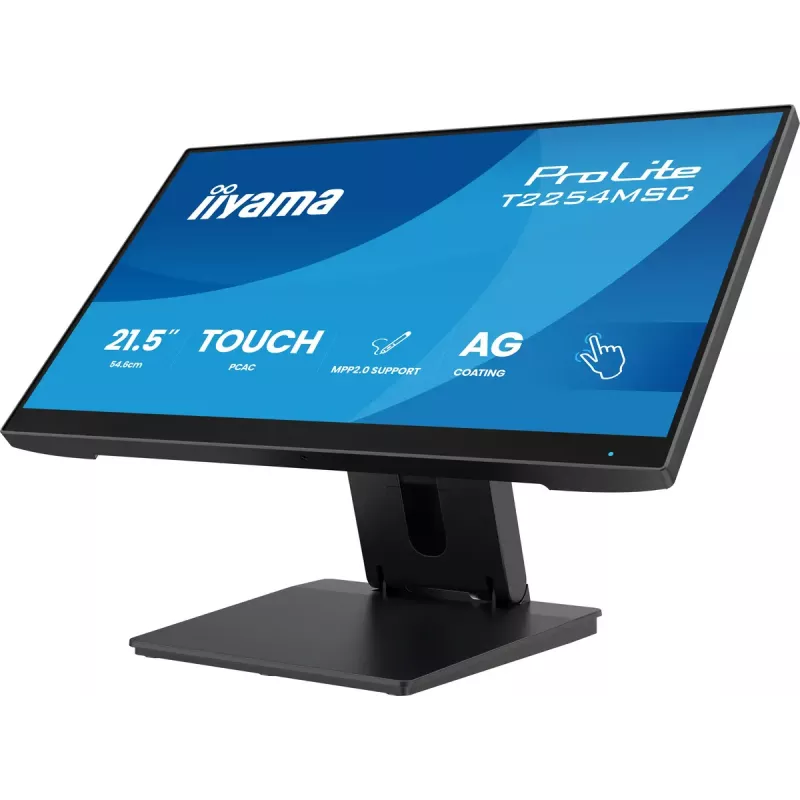 iiyama T2254MSC-B2AG Computermonitor 54,6 cm (21,5 Zoll) 1920 x 1080 Pixel Full HD LED Touchscreen Schwarz