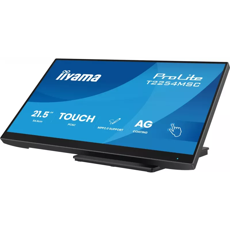 iiyama T2254MSC-B2AG Computermonitor 54,6 cm (21,5 Zoll) 1920 x 1080 Pixel Full HD LED Touchscreen Schwarz