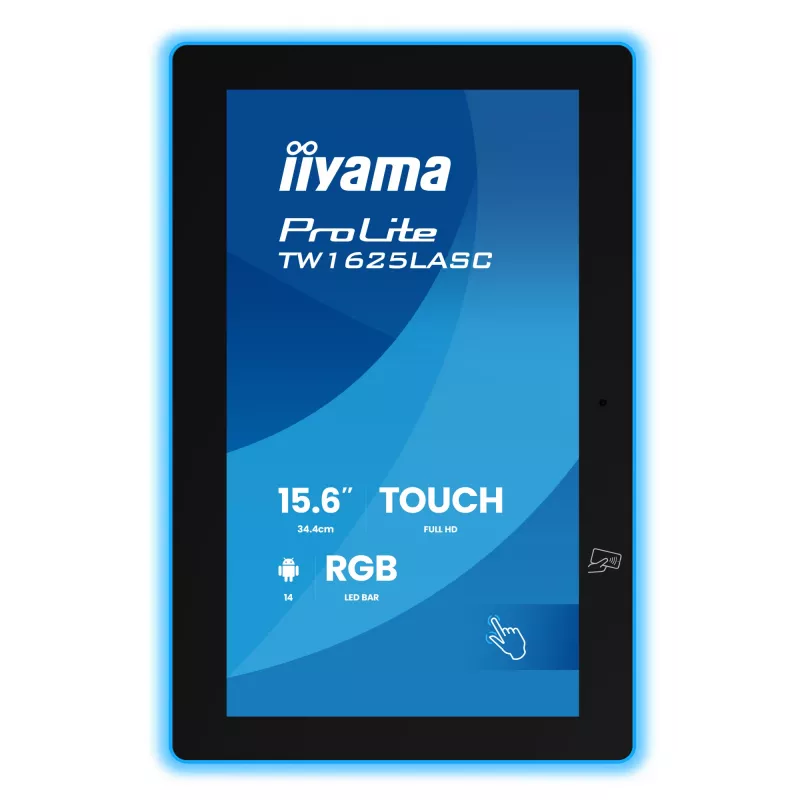 Monitor iiyama TW1625LASC-B3PNR 15.6 Zoll Touchscreen LED 1920x1080
