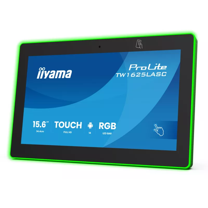 Monitor iiyama TW1625LASC-B3PNR 15.6 Zoll Touchscreen LED 1920x1080