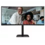 AOC CU34E4C Computer Monitor 86,4 cm (34 Zoll) 3440 x 1440 Pixel Schwarz