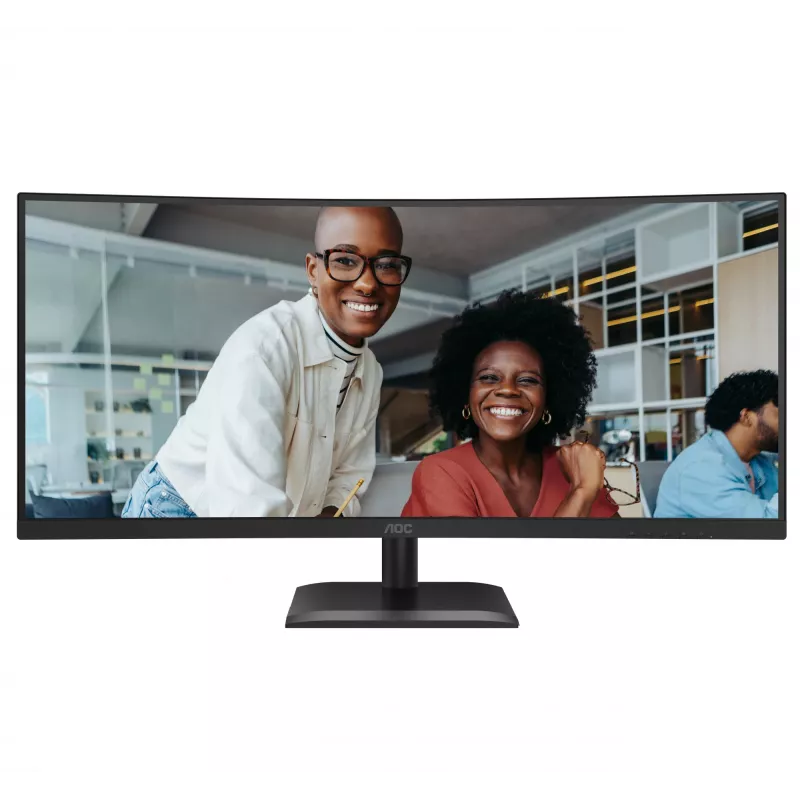 AOC CU34E4C Computer Monitor 86,4 cm (34 Zoll) 3440 x 1440 Pixel Schwarz