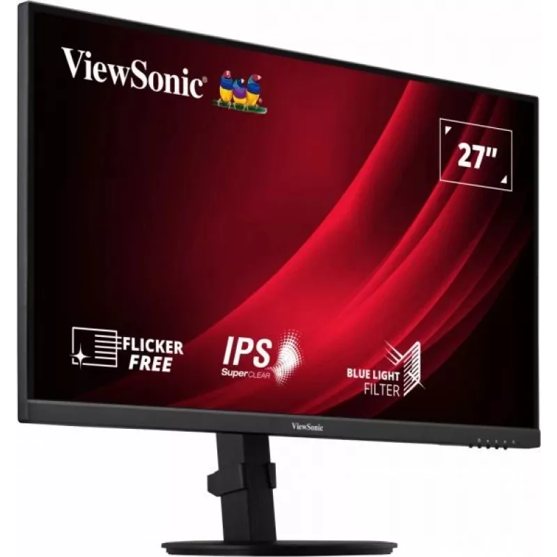 Viewsonic VG Series VG2709-2K-MHD-2 Computer Monitor 68,6 cm (27 Zoll) 2560 x 1440 Pixel Quad HD LED Schwarz