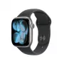 APPLE Watch Series 11 GPS + Cellular 42mm Space Grey Aluminium Gehäuse mit schwarzem Sportarmband M/L