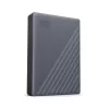 WESTERN DIGITAL Portable Festplatte – My Passport – 4 TB – USB-C/A 3.2 Gen 1 – Grau