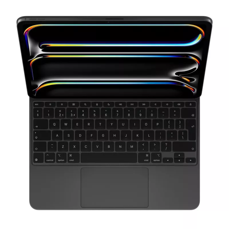 APPLE Magic Tastatur für iPad Pro 13 Zoll (M4) – Schwarz – Britisches Englisch