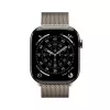 APPLE Watch Series 11 GPS + Cellular 46mm natürliches Titangehäuse mit natürlicher Milanese-Schlaufe M/L