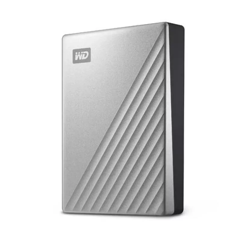WESTERN DIGITAL Festplatte - MY PASSPORT ULTRA - 1 TB - USB-C 3.2 Gen 1 - Silber